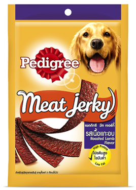 Pedigree Dog Treats Adult Meat Jerky Roasted Lamb 80g